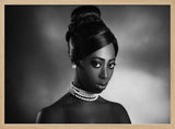Elegant Woman In Pearls