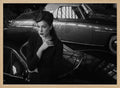 Elegant Woman Classic Car