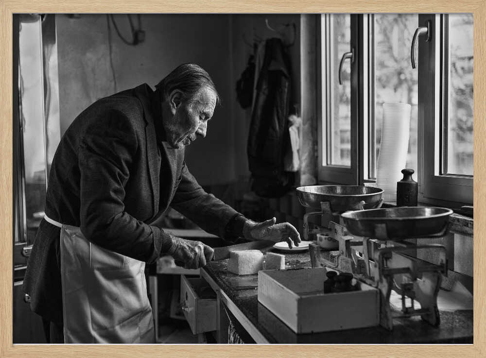 Old Man's Kitchen Craft Art Print UK — Vintage Dark Wall Art — Kitchen — Wall It All Prints