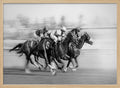 Galloping Racehorses