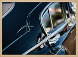 Pinstriped Classic Ride Art Print UK — Dark Moody Dark Wall Art — Living Room — Wall It All Prints