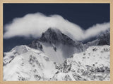 Majestic Mountain Clouds Art Print UK — Dark Moody Calm Wall Art — Living Room — Wall It All Prints