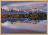 Majestic Autumn Mountain View Art Print UK — Landscape Vibrant Wall Art — Bedroom — Wall It All Prints
