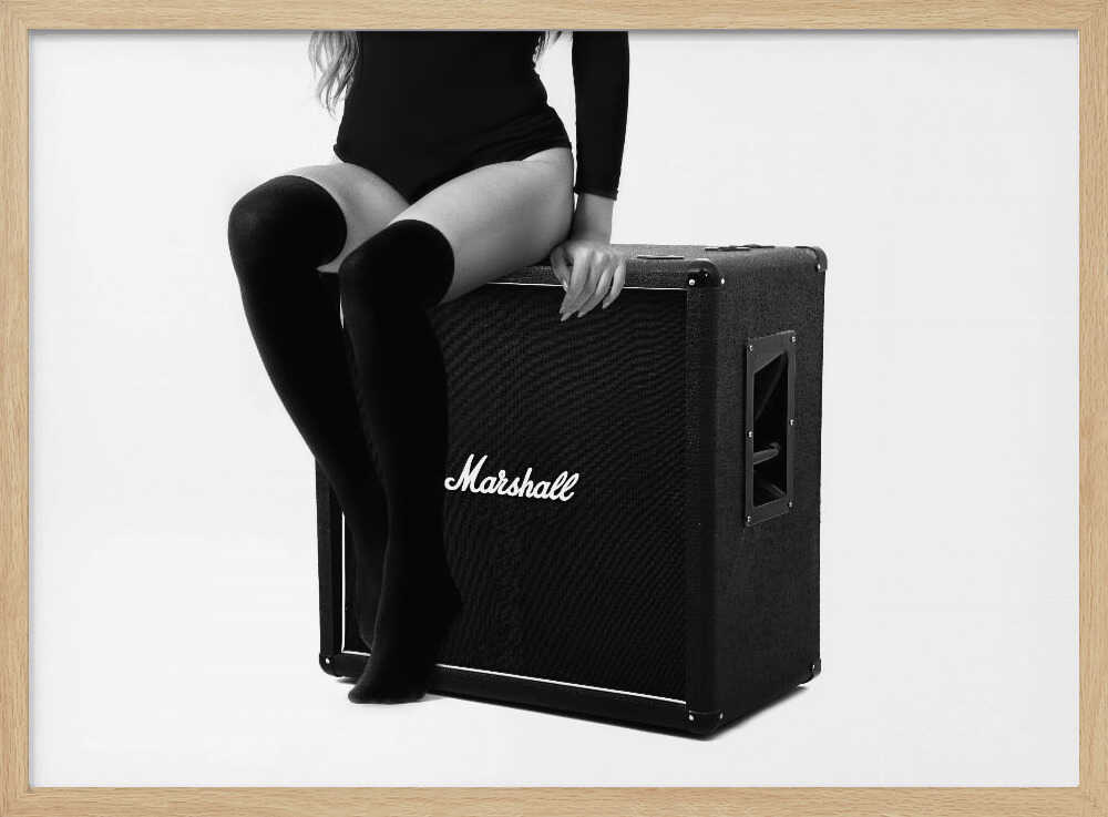 Rock And Roll Legs Art Print UK — Portrait Vibrant Wall Art — Living Room — Wall It All Prints