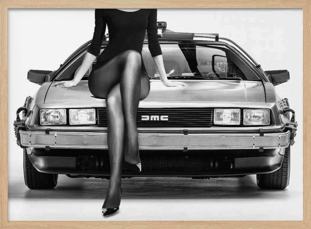 Sleek Car Sophistication Art Print UK — Portrait Vibrant Wall Art — Living Room — Wall It All Prints