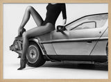 Sleek Car Glamour Art Print UK — Portrait Vibrant Wall Art — Living Room — Wall It All Prints