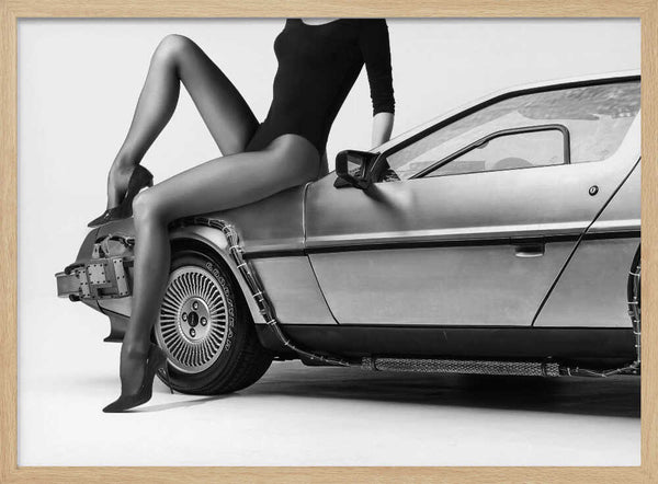 Sleek Car Glamour Art Print UK — Portrait Vibrant Wall Art — Living Room — Wall It All Prints