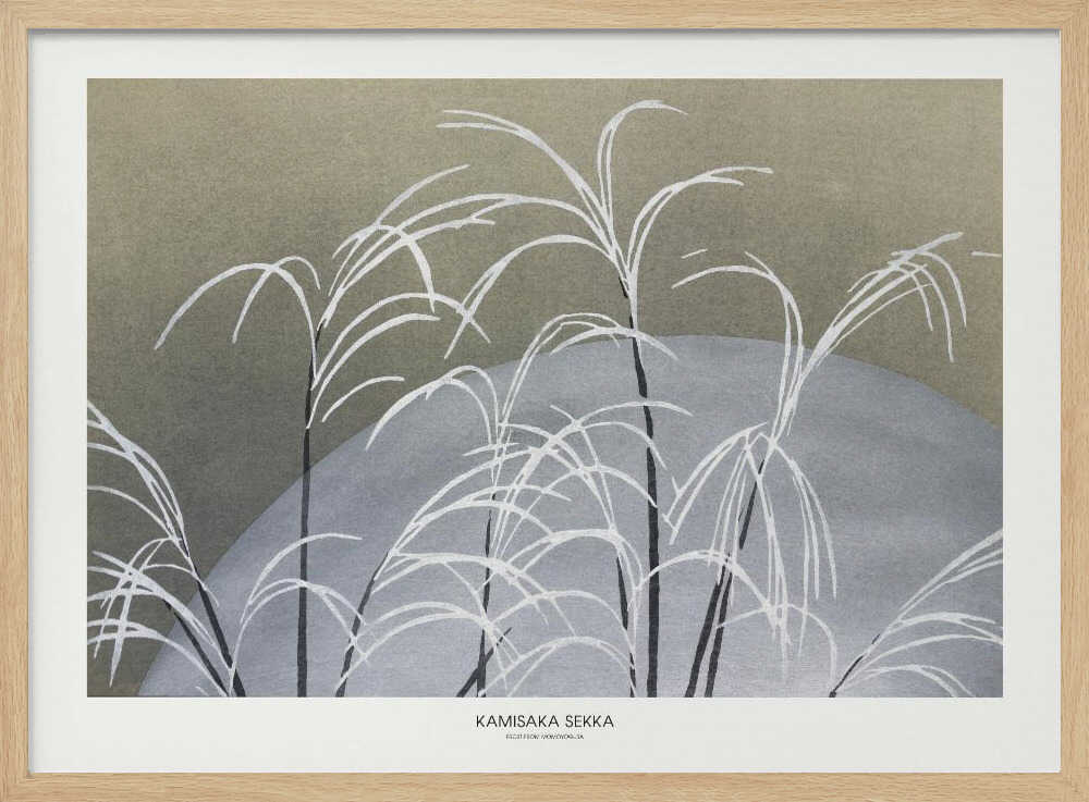 Frost From Momoyogusa Art Print UK — Japanese Vibrant Wall Art — Living Room — Wall It All Prints