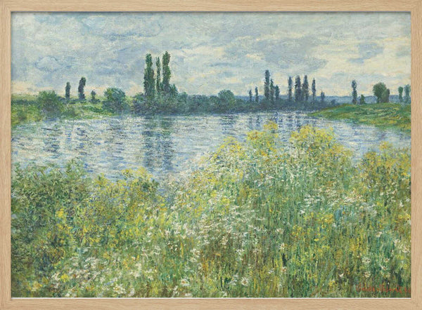 Banks Of The Seine Claude Monet
