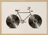 Vintage Vinyl Bicycle