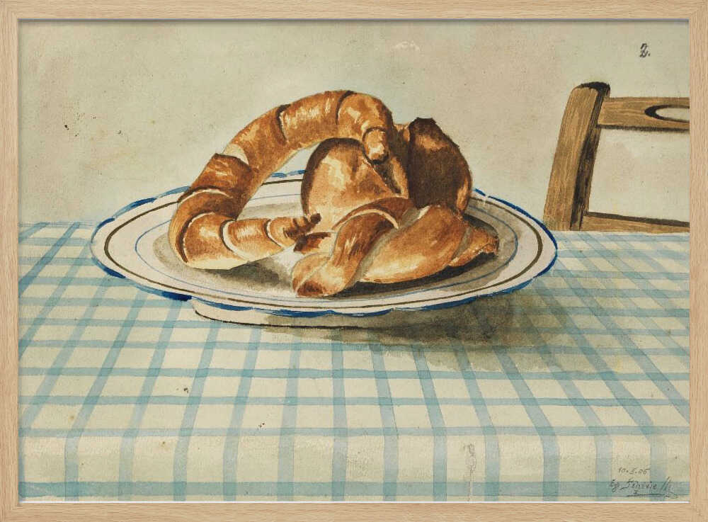 Still Life With Pastry Plate