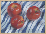 Red Apples on Stripes