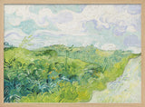 Green Wheat Fields, Auvers (1890) By Vincent Van Gogh