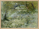 Vincent Van Gogh's River Bank In Springtime (1887)