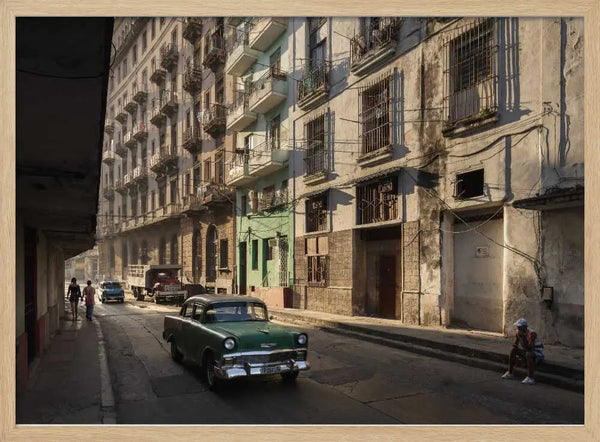 Vintage Car in Havana Art Print UK — Vintage Vibrant Wall Art — Living Room — Wall It All Prints