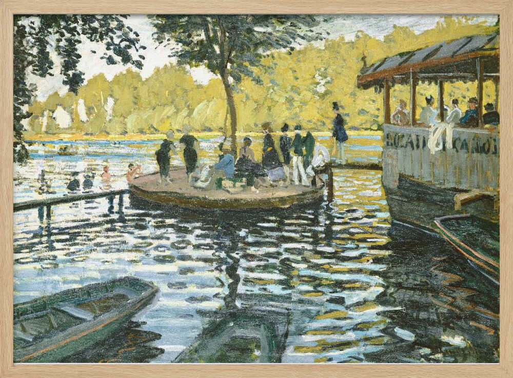 La Grenouillère (1869) By Claude Monet Claude Monet