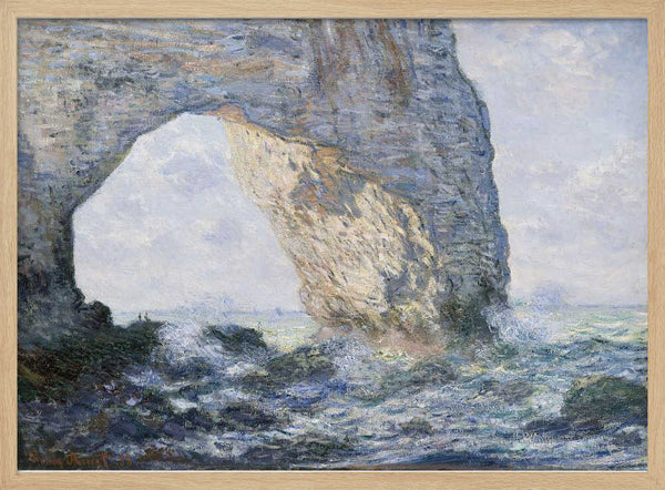The Manneporte (Étretat) (1883) Claude Monet