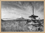 Majestic Fuji Pagoda Art Print UK — Japanese Calm Wall Art — Living Room — Wall It All Prints