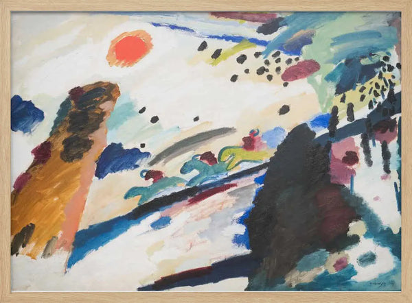 Romantic Landscape Wassily Kandinsky