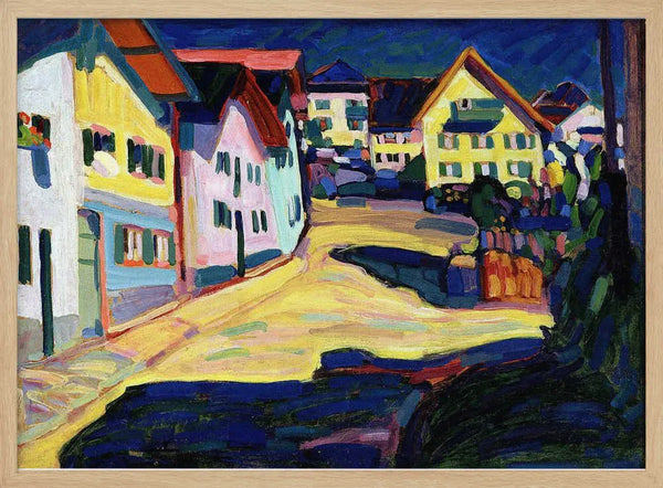 Murnau, Burggrabenstrasse 1 (1908) Wassily Kandinsky