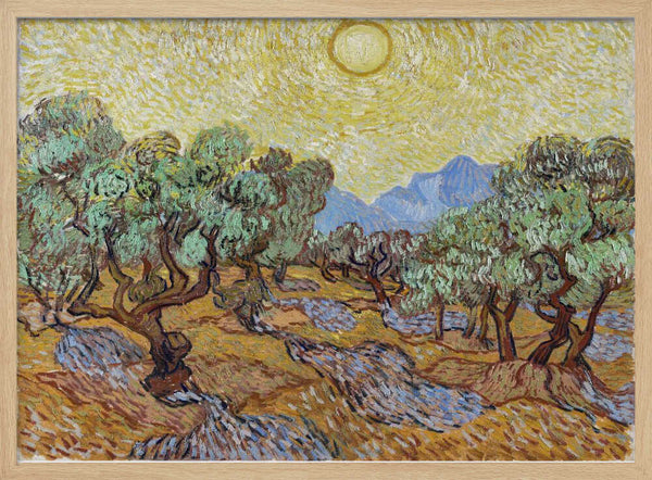 Vincent Van Gogh's Olive Trees (1889) Vincent Van Gogh
