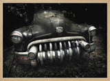 Forgotten Vintage Car Art Print UK — Dark Moody Dark Wall Art — Living Room — Wall It All Prints