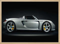 Elegant Silver Supercar