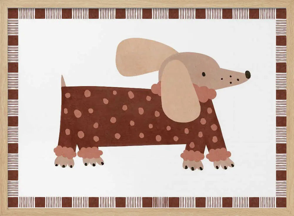 Dotted Dachshund Treechild