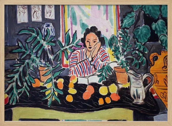 Interno Con Vaso Etrusco 1940 Henri Matisse