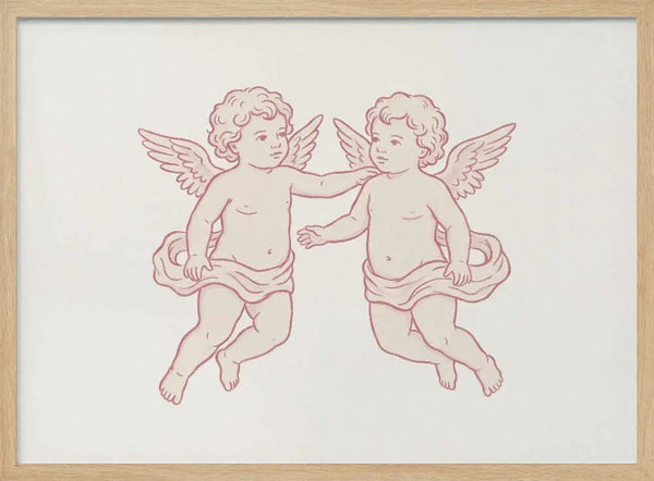 Delicate Pink Cherubs Andreas Magnusson