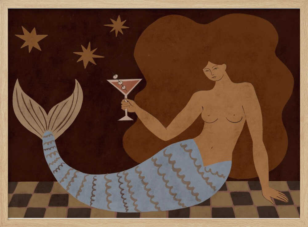 Glamorous Mermaid Martini