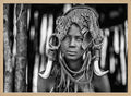 Adorned Tribal Woman Portrait