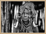 Adorned Tribal Woman Portrait