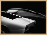 Sleek Classic Cars Art Print UK — Dark Moody Dark Wall Art — Living Room — Wall It All Prints