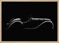 Classic Car Silhouette