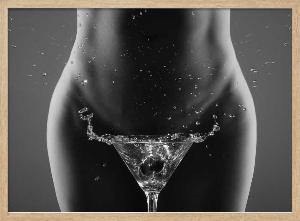 There´s Your drink, Sir... Art Print UK — Japanese Dark Wall Art — Living Room — Wall It All Prints