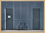 Urban Bicycle Grid Wall