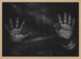 Isolated Wet Hands