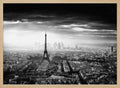 Eiffel Tower over Paris