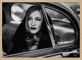 Elegant Woman In Car