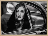 Elegant Woman In Car