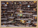 Mountain Village Night Lights