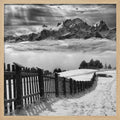 Winter Mountain Path