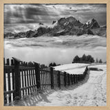 Winter Mountain Path