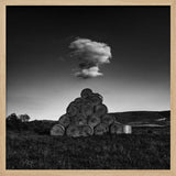 Monochrome Hay Pyramid