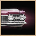 Classic Purple Car Front
