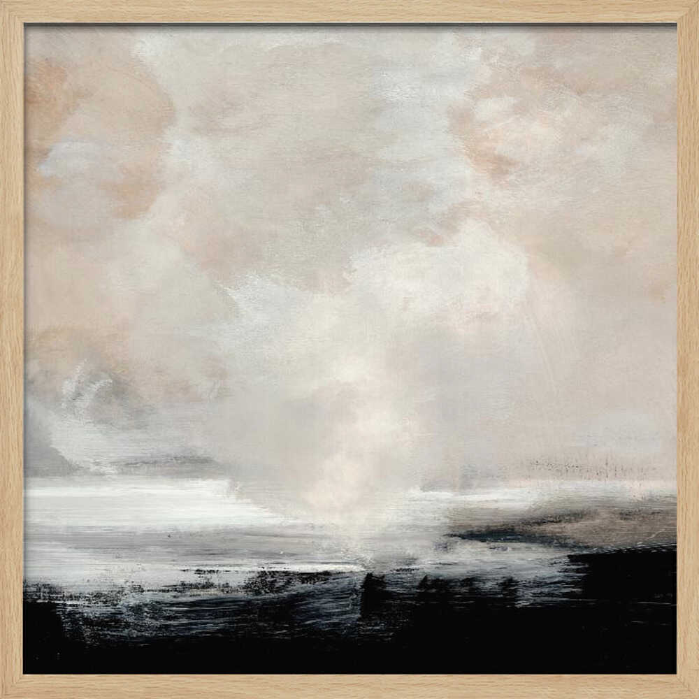 Clouds Art Print UK — Abstract Minimal Wall Art — Office — Wall It All Prints