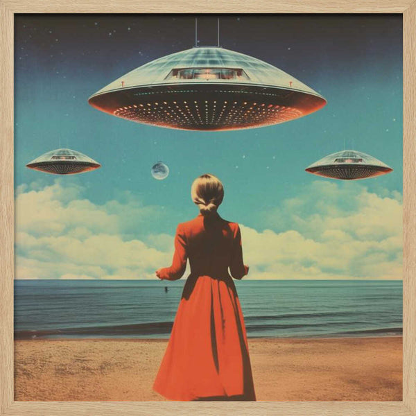 Mysterious Beach UFOs