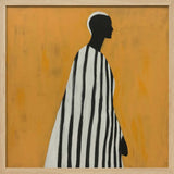 Elegant Striped Figure