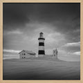 Stormy Coastal Lighthouse